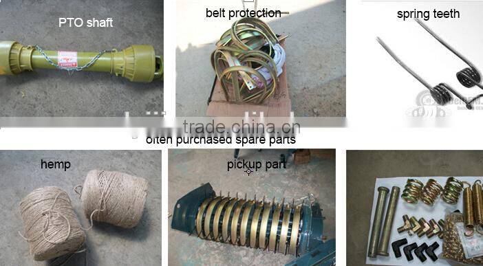 Farm machinery top selling grass baler machine