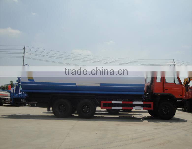 3 axles water tanker truck