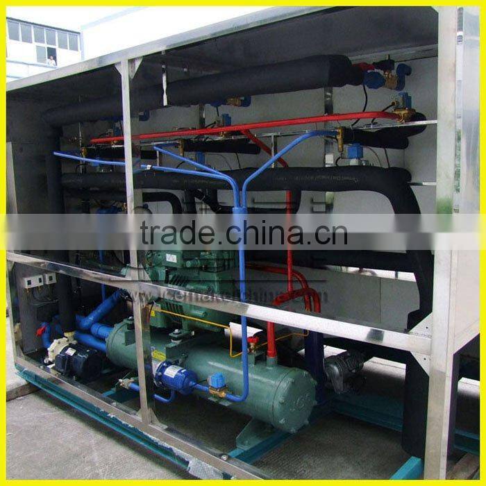 Large Commercial Cube Ice Machine one ton to twenty tons