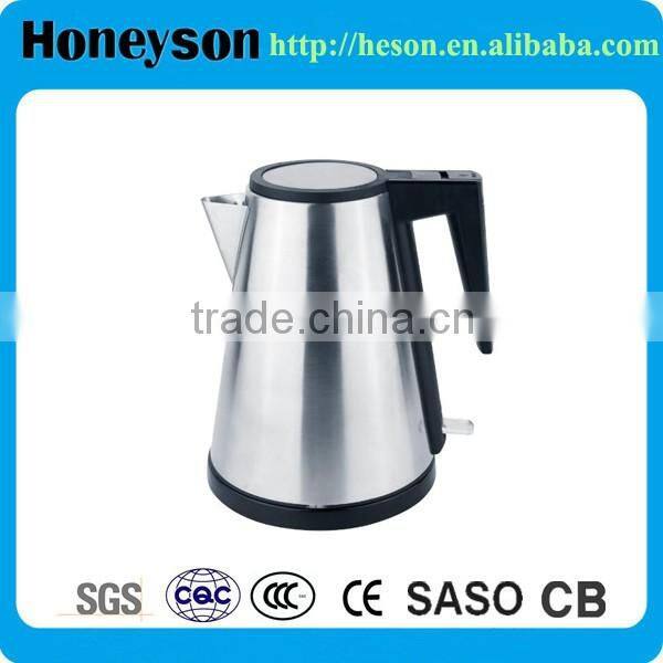 Hotel cordless electrical kettle 110v