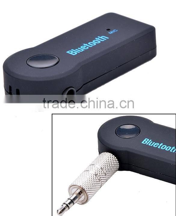 3.5mm Car Home Stereo Audio Bluetooth Hands-free Music Receiver Mic Cable Adapter SV007306