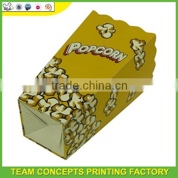 Paper popcorn packing box