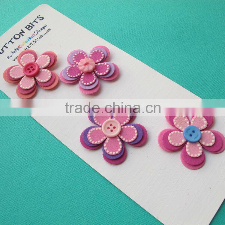 cartoon christmas non-woven felt sticker