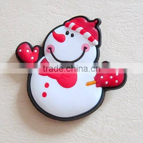 Christmas snowman fridge magnet sticker,stainless steel fridge sticker