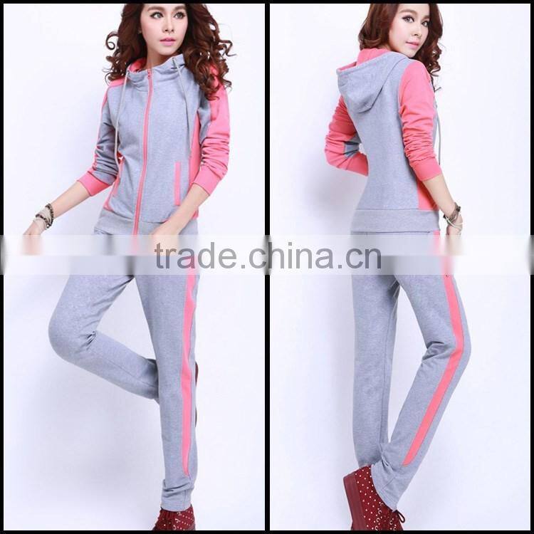 Wholesale 2016 Winter Tracksuit Women Clothing Hoodies Set Letter Print Casual Long Sleeve Sport Suit Costumes Sweatshirt+Pants