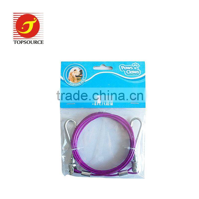 Cheap and Fashional Nylon Dog Tie-out Rope And Dog Leashes