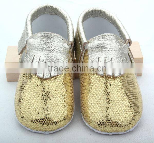 new style leather baby moccasins shoes