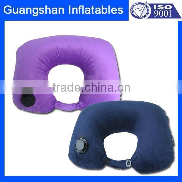 traveling plane head rest cushion inflatable neck pillow