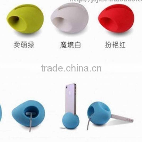 Egg Shaped Stander Music Audio Loud Speaker Amplifier for iPhone 4 4S 5