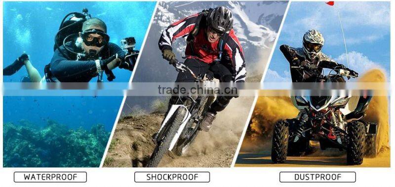 SOOCOO S70 WIFI Waterproof 2K Sports Cameras Full HD 170 Degree Wide-angle Lens(Add 1*Charger)