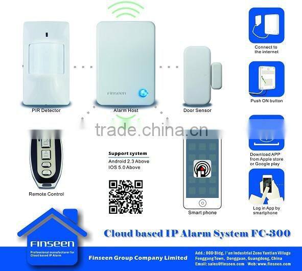 New Tech IP Cloud Alarm For Home Security Not GSM Wierlss Alarm System