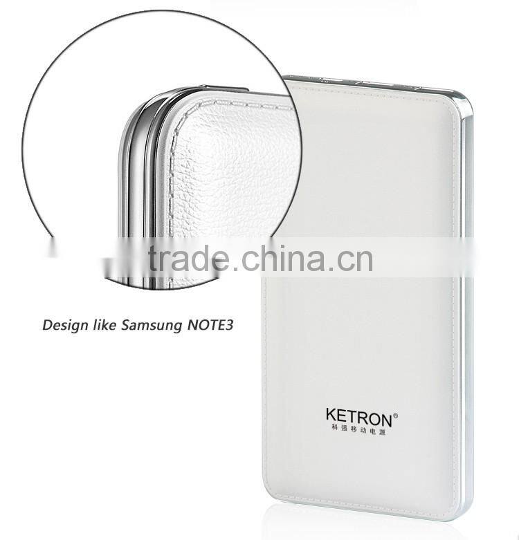 lithium battery charger 10000mah Li-po power bank ultra thin