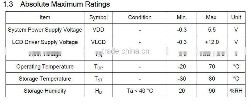 12864 STN COB lcd display with backlight