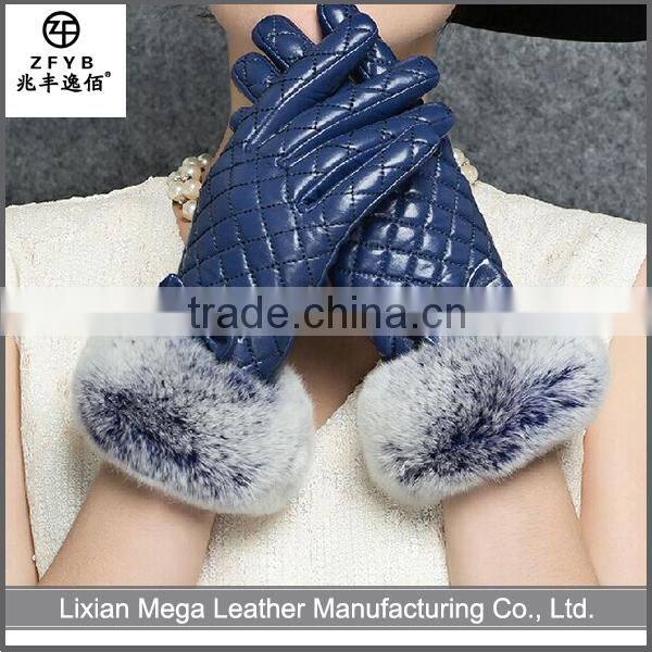 China wholesale high quality gloves with nails leather