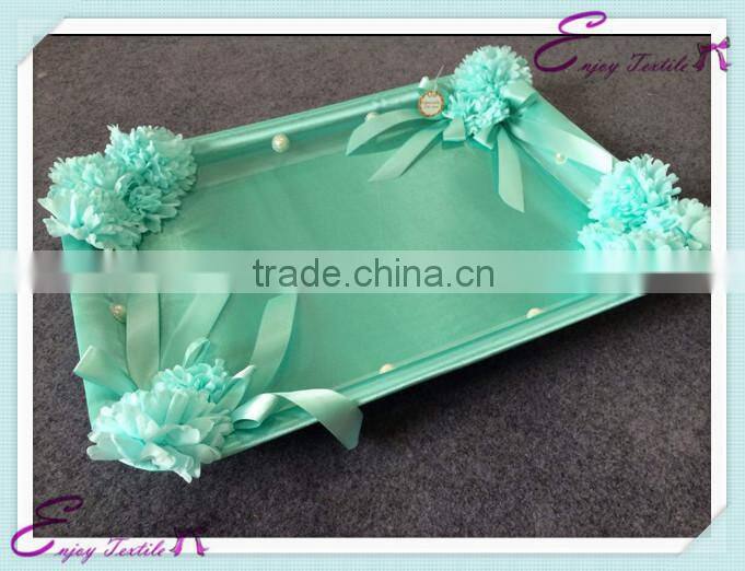 YHA#109 wedding plate series - polyester banquet wedding wholesale table cloth cover chair cover sash band