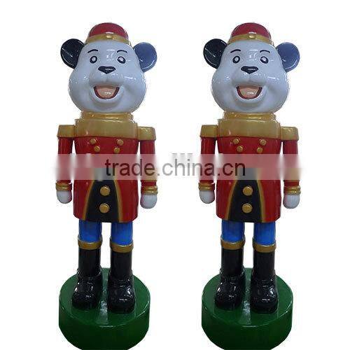Christmas lifesize guard decoration Christmas nutcracker style decoration