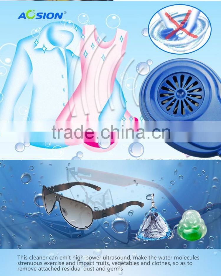 For family Multi-functional ultrasonic cleaner for clothes fruit ,vegetable