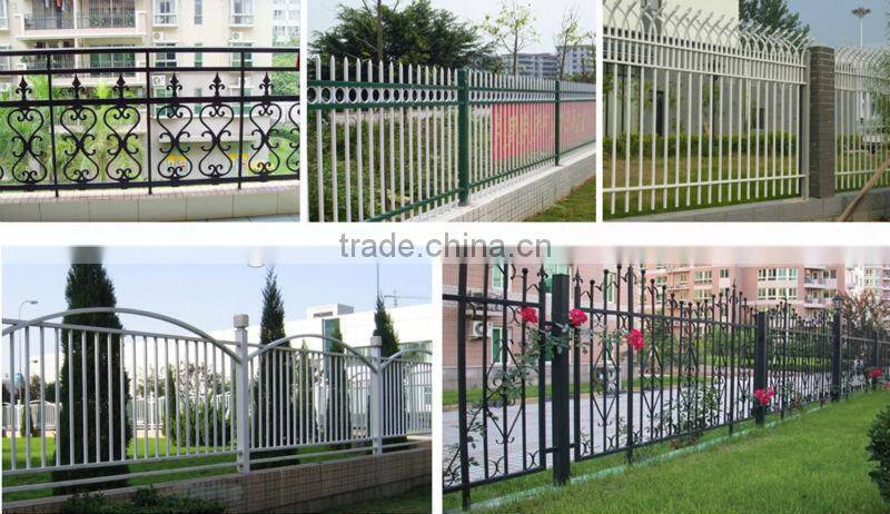 D section galvanized palisade fence(low price)
