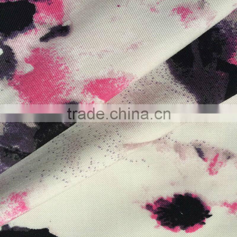 african dress style printing viscose rayon woven twill fabric
