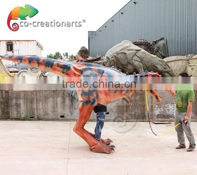 Light weight easy control professional life size dinosaur costume