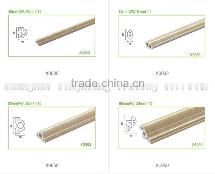 China made Shanghai good supplier of pvc marble panel