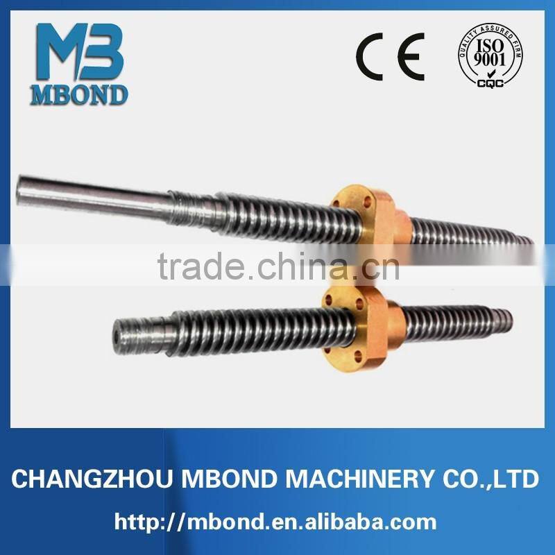 8mm Diameter Small Ball Bearing Customized Lead Screw for Stepper Motor