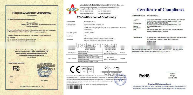 Export VGT-1200 mobile repair shop ultrasonic washing machine