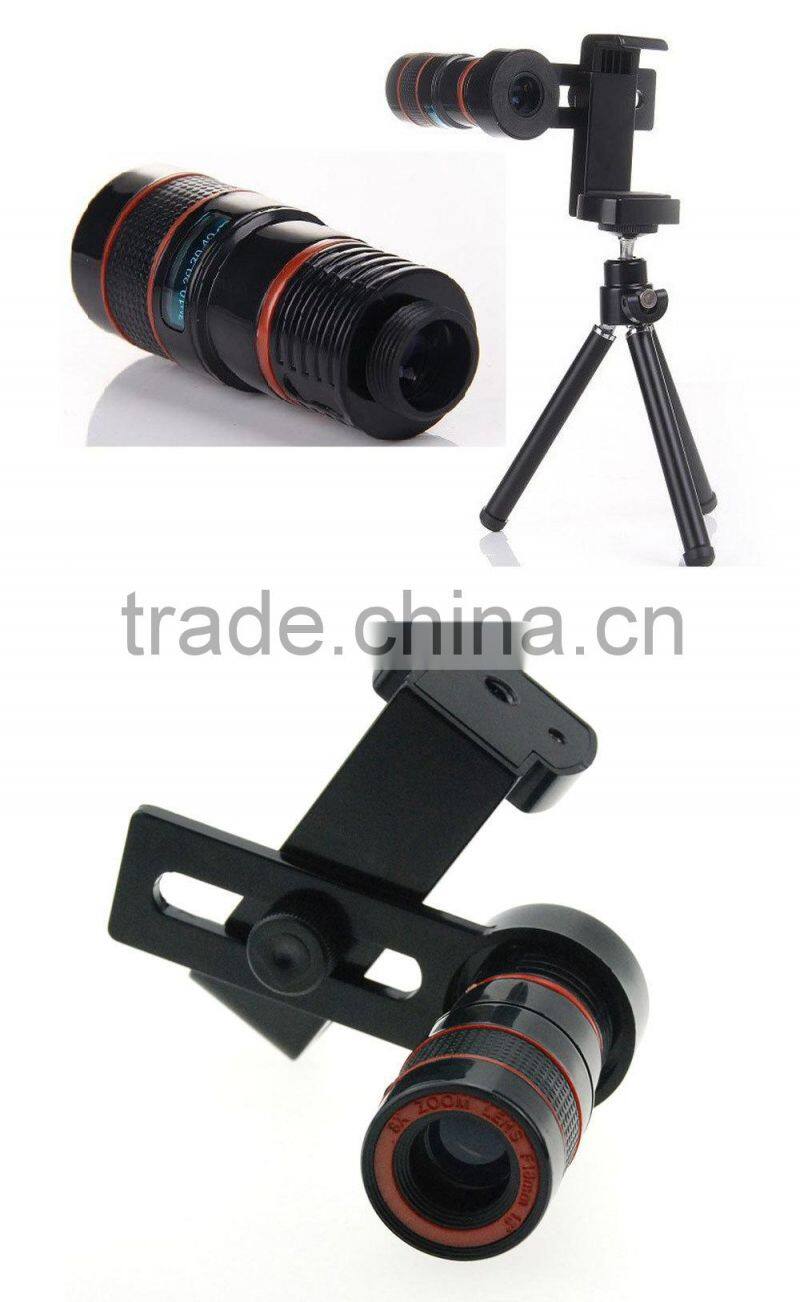 8X Optical Zoom Camera Telescope Lens Case Cover For Apple iPhone 5 5s