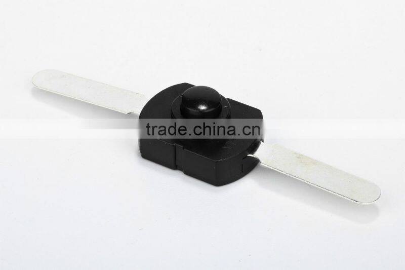 Black electrical on off flashlight push button switch with cheap price