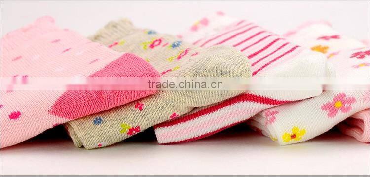 childrens cartoon tube sock slipper socks with rubber sole for children