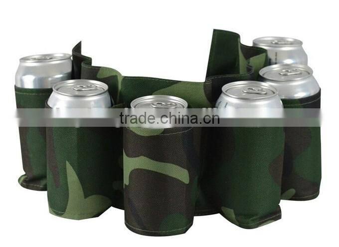 best sale outdoor 6 pack beer holder belt party belt cooler