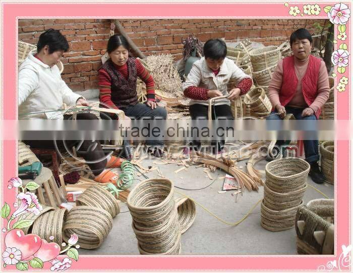 Flat Seagrass Baskets With Handle