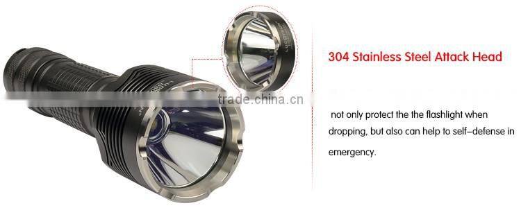 Luckysun Good price for Xm-l2 1000 Lumen Hard Anodized camping strobe light