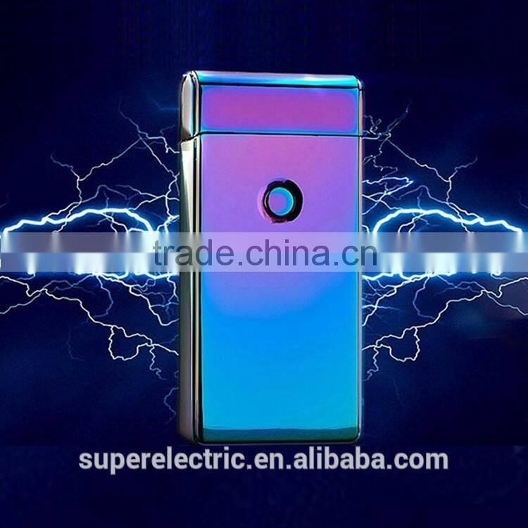 China manufacturer direct supply high quality fashional electric double arc rechargeable usb lighter