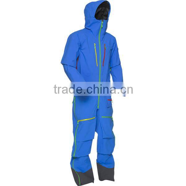 2016 fashion new style male skiing pants esqui jumpsuits for man custom mens overall ski suit one piece