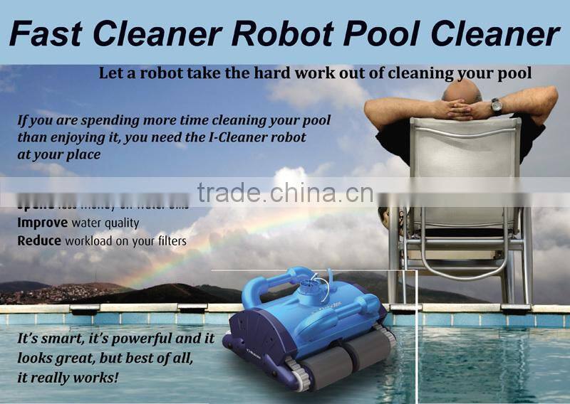 High effeciency swimming pool robotic vacuum cleaner( Cleaning capacity for 1000m2 big Pool )