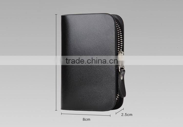 Top selling business genuine leather key holder for mens