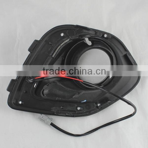 drl led headlight fog lamp For Mitsubishi ASX 2013-2015 led Daytime Running Light