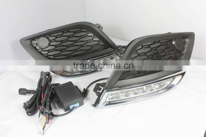 Bright White LED Daytime running Day Fog Light DRL Run lamp For VOLVO XC60 2009-2013