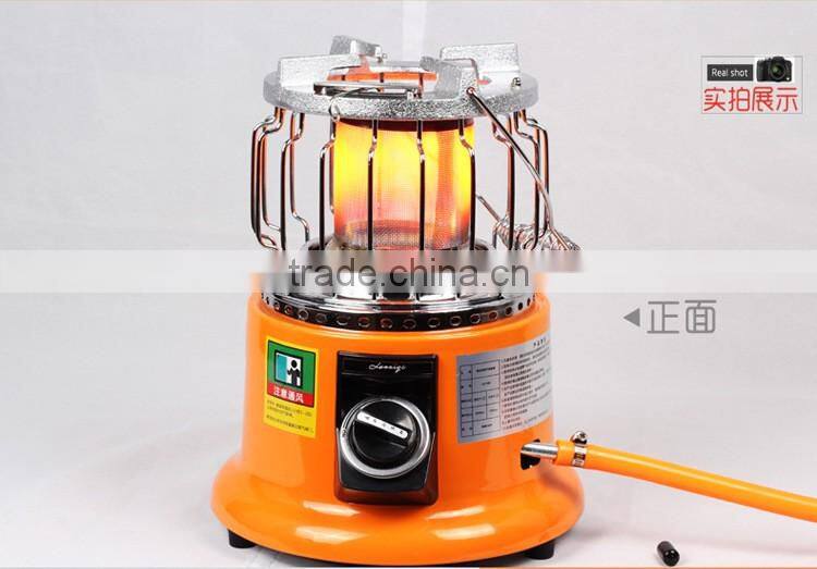 double use gas/kerosene stove heater