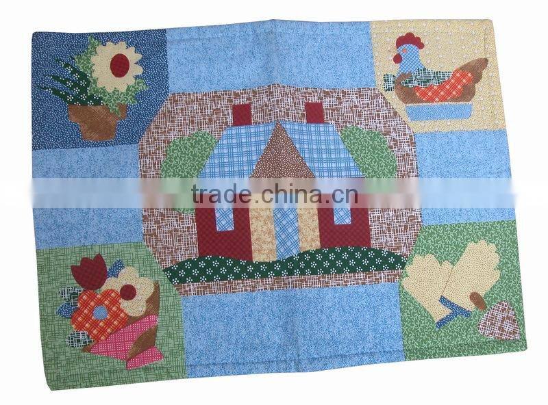 table runners from China, stock of table mats / picnic mat