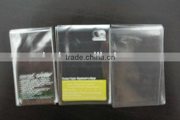 High transparent plastic opp cellophane bag for candy packaging