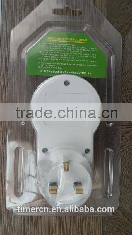 24 hour mechanical timer for UK market