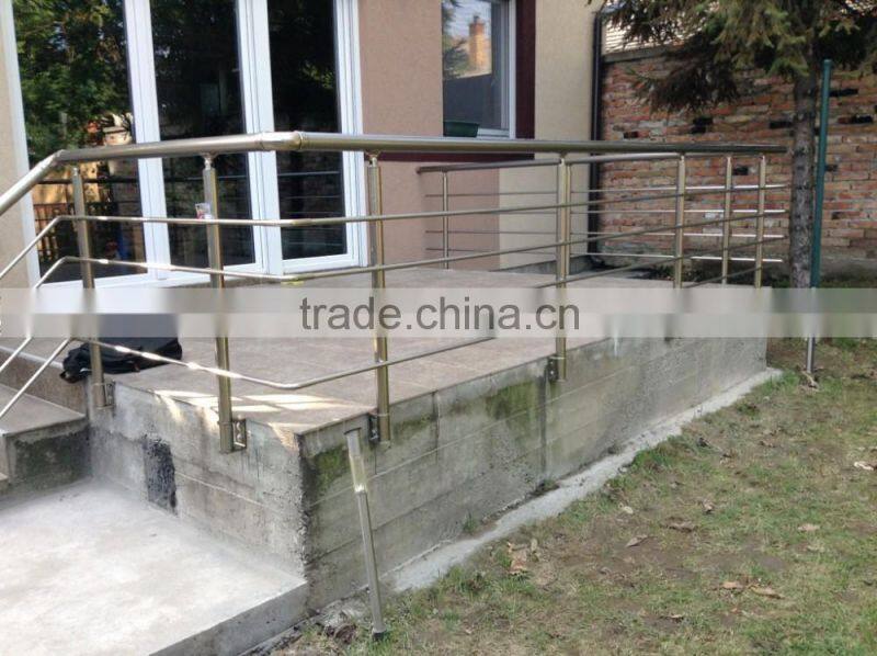 aluminum exterior handrail lowes/stainless steel removable handrail/building materials