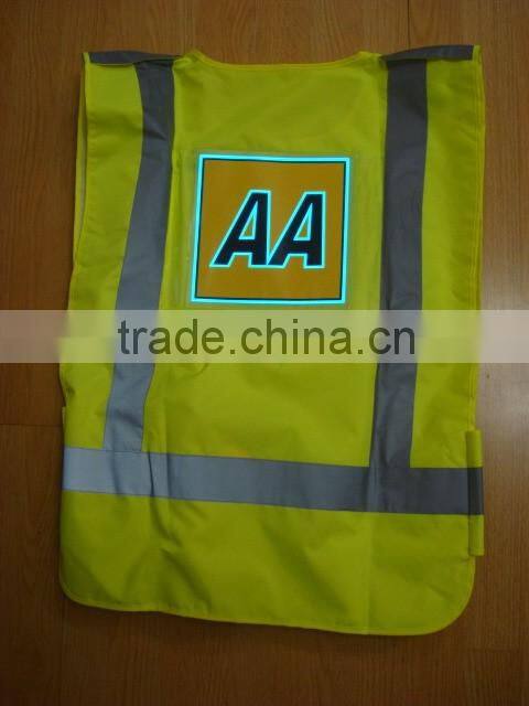 Flexible Neon Light EL safety vest