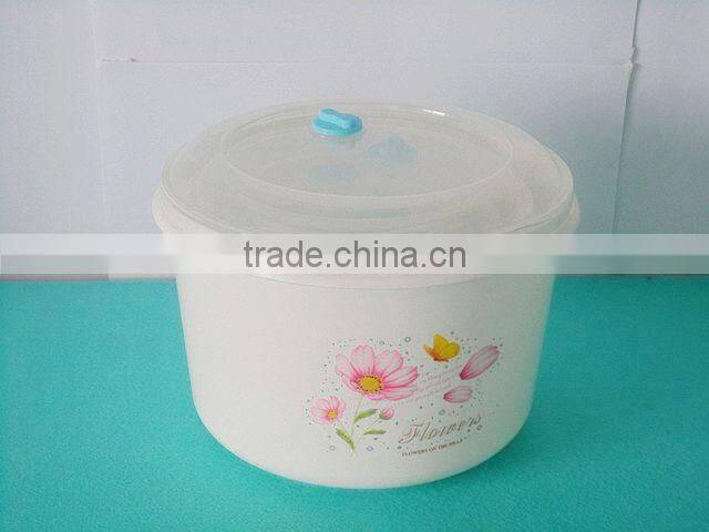 Microwave plastic bowl