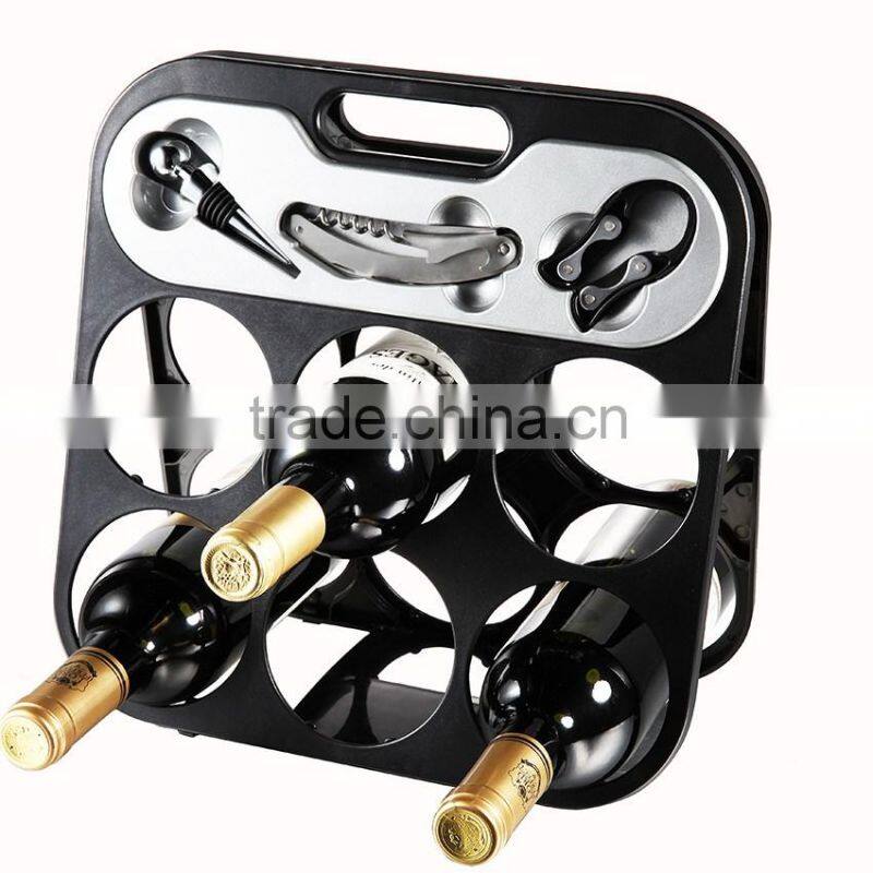 Bottle Shaped Wine Tool Set 5-Piece Wine Bottle Tools accessories