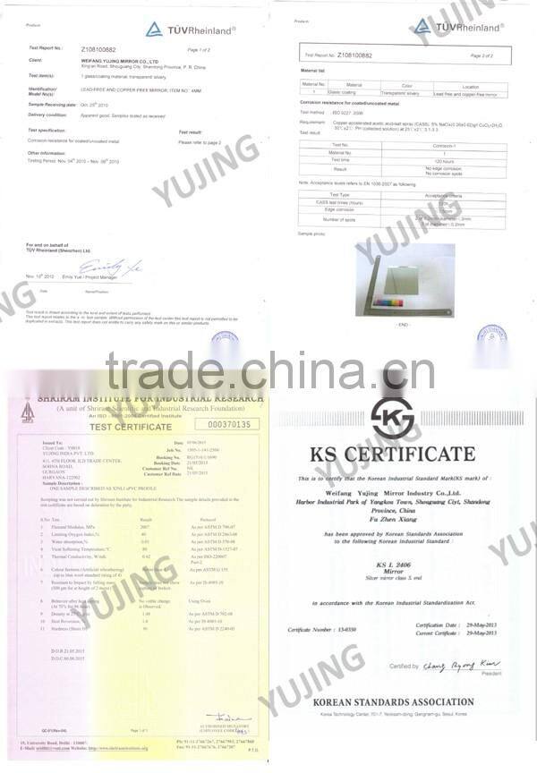 building glass 2mm-12mm CE&ISO Certificates Back Painted Glass