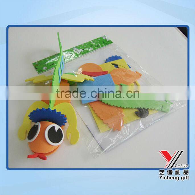 DIY EVA toy handmade eva windmill kids toy windmills