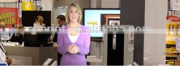 Interesting and attractive virtual projection video presenter 2014